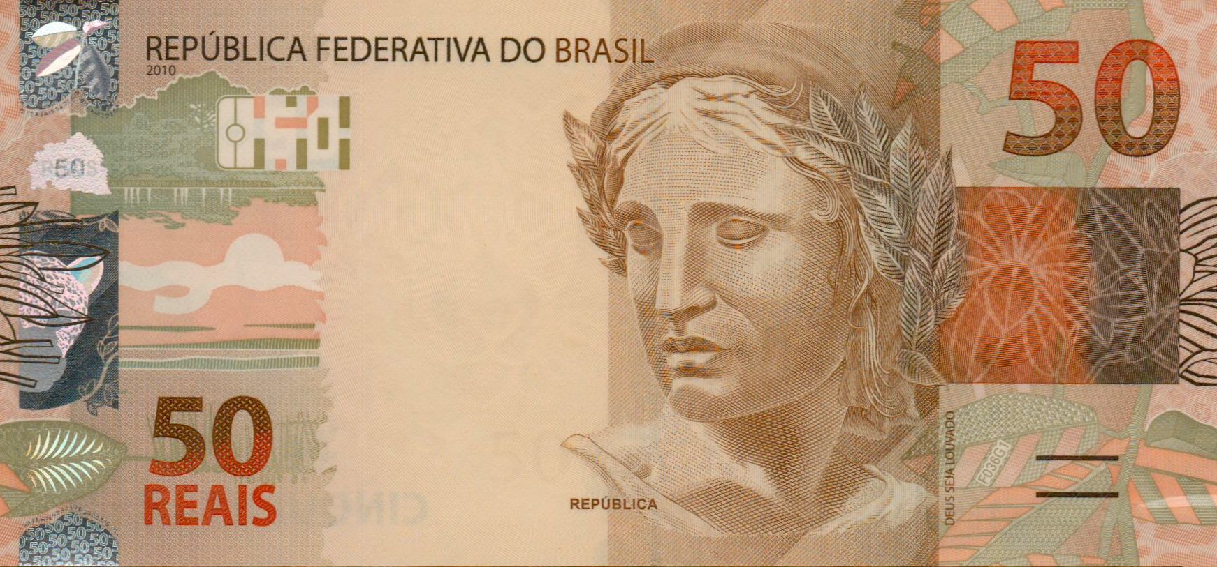 Brazil 50 2019 UNC P-256/f
